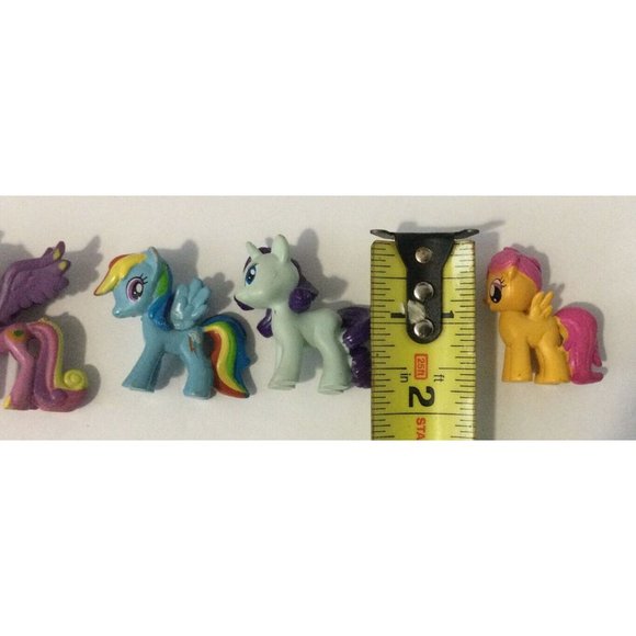 My Little Pony MLP Lot Of Figures 6 Minis Plus Extras - Picture 2 of 6